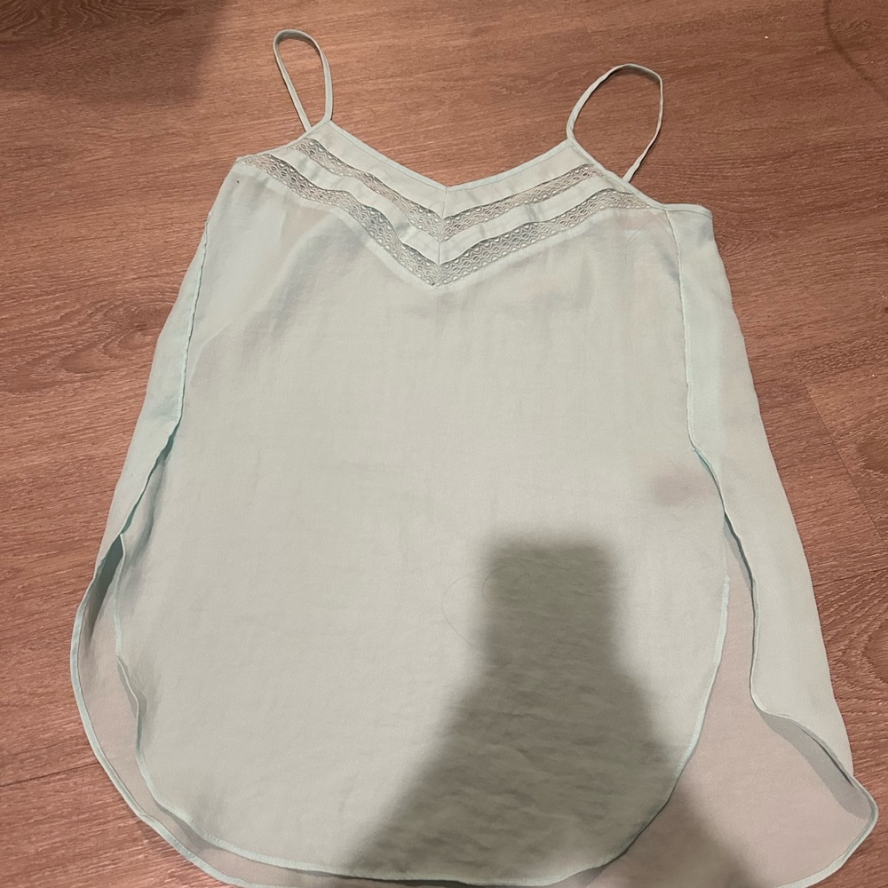 Light Blue Spaghetti Strap Top